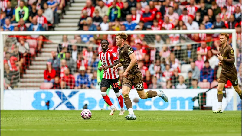 Trận đấu giữa Brentford và Sunderland