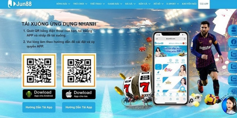 Đại lý Jun88 Casino chính thức - Nhận mức hoa hồng khủng 6 cach tai jun88 casino cho iphone 1